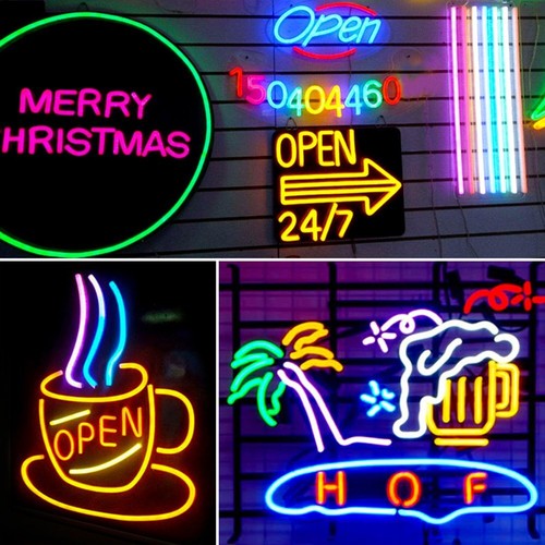 5M 10M 20M LED Neon Strip Light Flexible Rope Light Tube Waterproof 12V Adv Sign - Picture 3 of 18