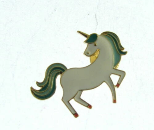 Broches, alfileres y pines de bisutería azules de esmalte