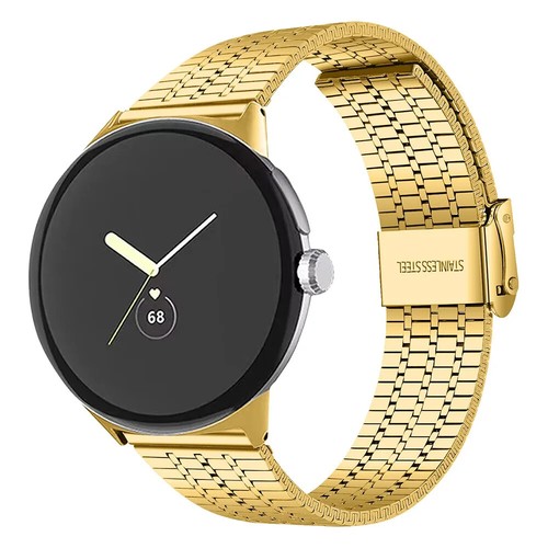 Correa de reloj de acero inoxidable para Google Pixel Watch 1 2 3 45 mm correa de repuesto - Imagen 21 de 30