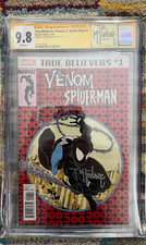 True Believers Venom VS Spider-man #1 CGC 9.8 Signed by Todd McFarlane ASM 300