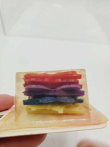 Nuevo de Lote Antiguo Scunci Girl Autobisagra Mariposa Barretes 10 Piezas Multicolor 2010 - Imagen 3 de 4