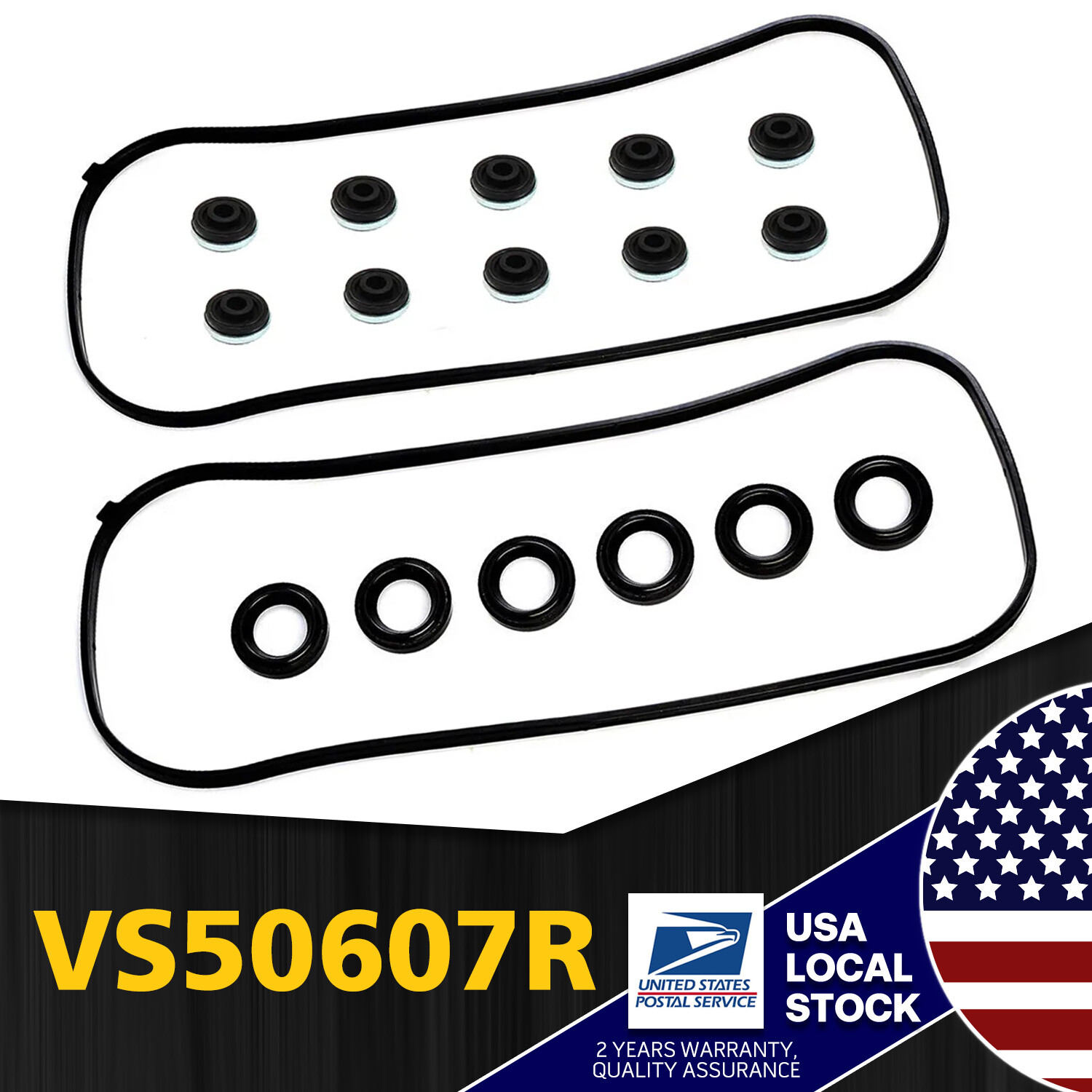 Valve Cover Gaskets Set For Honda Accord Odyssey Acura TL Pilot Saturn