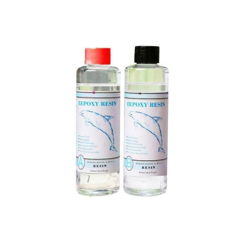 Epoxy Resin Kit Crystal Clear Hardener Easy Mix DIY Projects Jewelry۞ - Picture 3 of 9