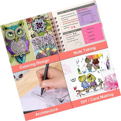 iBayam Fineliner Pens, 24 Bright Colors Fine Point Pens Colored Pens for Jour... - Bild 5 von 9