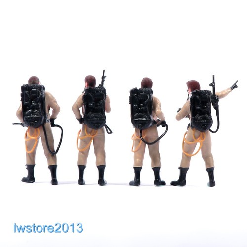 4 piezas 1/43 Soldado Hombre Escena Accesorios Miniaturas Figuras Ajuste 1/32 1/64 Coche Modelo Juguete - Imagen 2 de 8