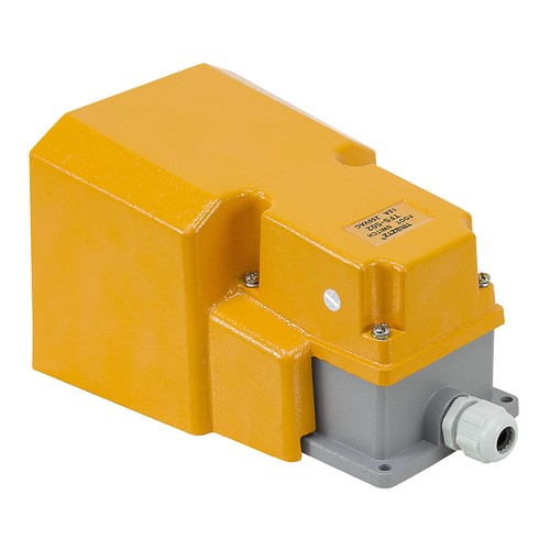 Interruptor de pie de un solo pedal con protección, resistencia pesada, SPDT momentáneo, 15 amperios, 11-3632 - Imagen 2 de 2