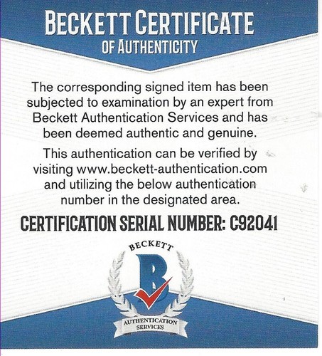 TIM ALLEN AUTOGRAPHED 8X10 PHOTO BECKETT CERTIFIED - Bild 2 von 2