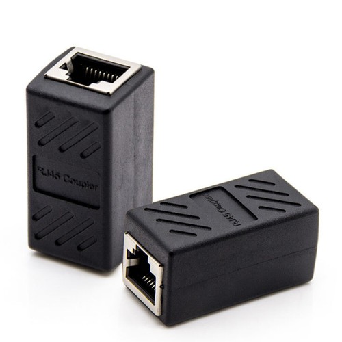 2 Pcs Cable Connector Lan Kupplungskabel Von Buchse Zu Netzwerk-LAN- - Afbeelding 3 van 11