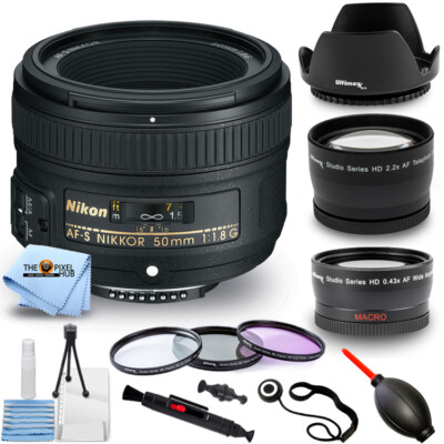 Nikon 50mm f/1.8 Camera Lenses for sale - eBay