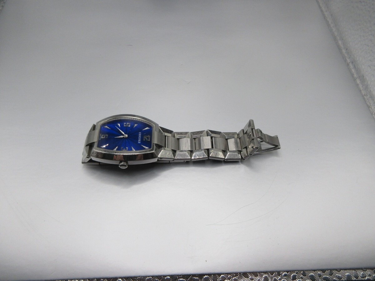Concord La Scala Curvex 14 G3 1480 2 Quartz Men's Watch Rare Concord La Scala Curvex 14 G3 1480 2 Quartz Men's Watch Rare