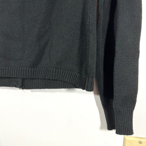 Maglione cardigan LPA nero spalle scoperte - Foto 12 di 13