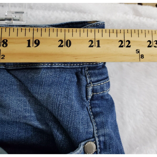 Torrid Cropped Jeans Damen Übergröße 24 Blau Denim Stretch Komfort Freizeithose - Bild 7 von 7