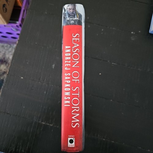 The Witcher Season of Storms A Legend is Born Andrzej Sapkowski 2018 Hardcover - Picture 2 of 9