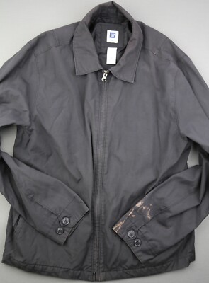 ジャケット・アウター 00s old GAP black nylon padded drizzler 00s GAPドリズラージャケット スイングトップ ウール 中綿