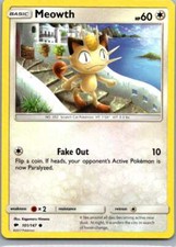 Meowth SM - Burning Shadows #101/147