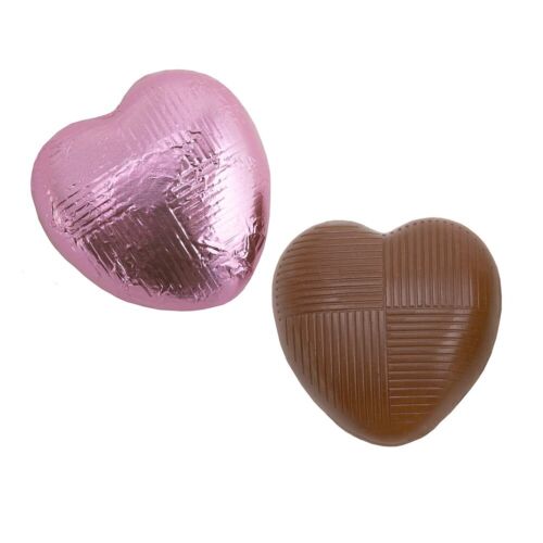 Milk Chocolate Foil Wrapped Hearts (x82 Hearts) - Picture 15 of 46