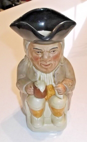 Tony Wood 'Philpot' Hand Painted Ceramic Toby Jug - 6.75"/170mm Tall - VGC