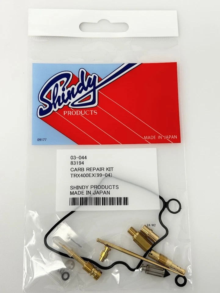 KIT RECONSTRUCCIÓN CARBURADOR HONDA TRX400EX 99-04 - Hecho en Japón Foto 2 de 2