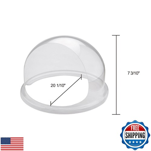 Cotton Candy Dome Cover - 21-inch Clear Plastic Bubble Dome with Opening to S - Afbeelding 3 van 5