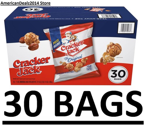 Cracker Jack Original Caramel Coated Popcorn and Peanuts (1.25 oz., 30 Packs) - Picture 6 of 8