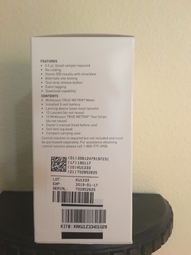 TRUE Metrix 200CT Blutzuckerteststreifen + GRATIS Messgerät SET, 210 Lanzetten, Gerät, SCHNELL - Bild 3 von 3