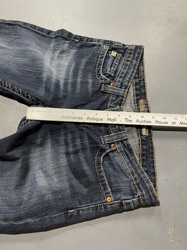 Women's Big Star Remy Low Rise Fit Bootcut Denim Jeans Embroidered Sz 29x26 - Picture 5 of 9