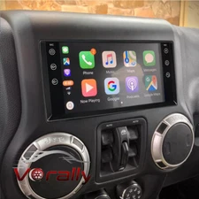7" Android 13 Carplay Radio Stereo For 2007-2017 Jeep Wrangler JK GPS w/ camera