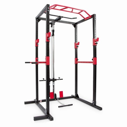 Weight Bench Press Multi-Function Power Rack Fitness Station Home Gym Machine - Picture 8 of 8