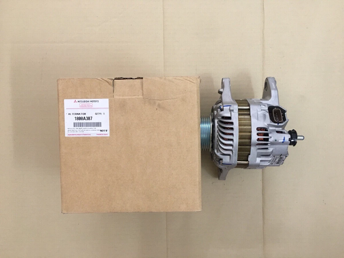 GENUINE MITSUBISHI ALTERNATOR ASSY 1800A387 | eBay