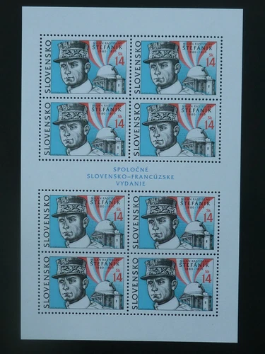 SLOVAKIA, 2003 Milan Stefanik minipane of 8, VF, MNH, #428