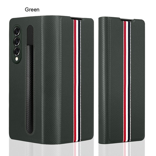 Protective Cover All-Inclusive Phone Case Pen Holder for Samsung Galaxy Z fold 3 - Photo 15 sur 17