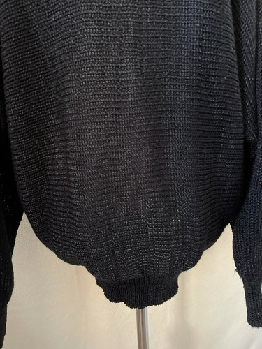 SidEffects Vintage Front Twisted Design Long Sleeve Sweater - Picture 8 of 11