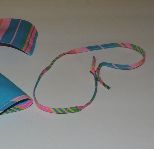 Vintage 1968 Tagged Deluxe Reading 18"-Baby Catch A Ball Dress & RARE Head Band - Picture 2 of 6