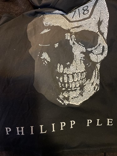 Philipp Plein Mens Sleeveless Tank Black Rhinestones Size XXL - Picture 5 of 9