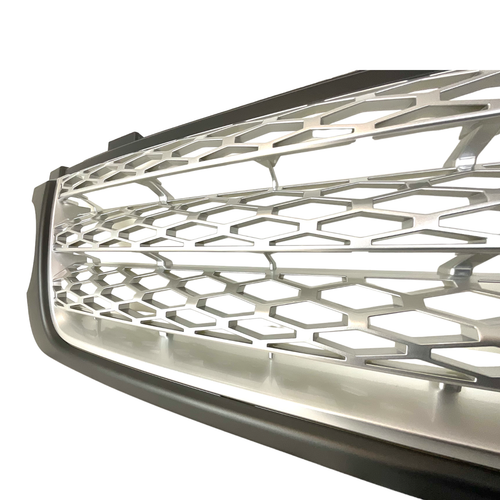 Range Rover parrilla delantera ventilaciones laterales Vogue gris plata estilo OE L322 2010 a 2012 - Imagen 9 de 15