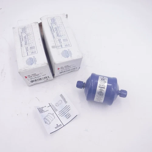 2 Pack Emerson Liquid Line Filter Driers 3/8" ODF Solder EK-053S