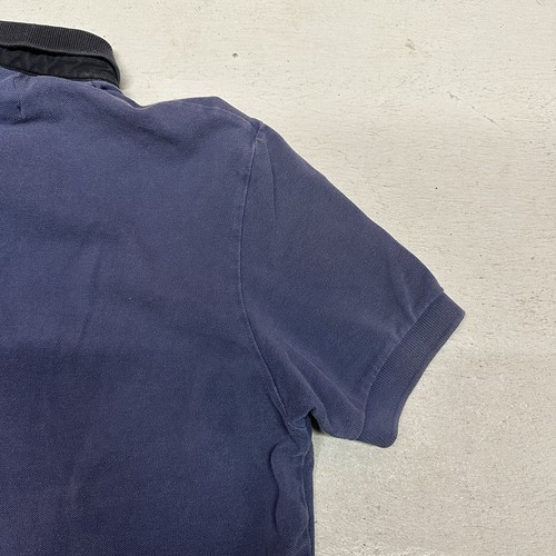 Camisa Polo Raf Simmons Fred Perry Manga Corta Azul Marino Corona de Laurel Bordada 38 - Imagen 14 de 19