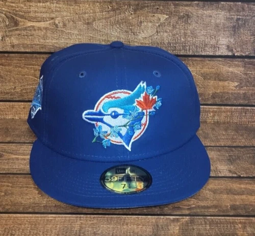 New Era 59Fifty Toronto Blue Jays 1993 World Series On-Field Fitted Hat Sz 7 1/4