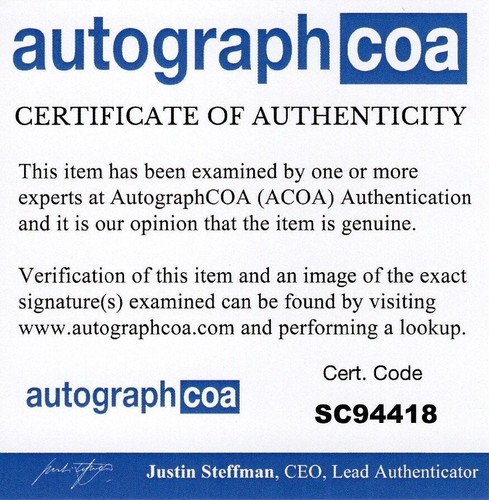 ONE TIME SALE! Owen Wilson YOU ME AND DUPREE Signed 8x10 Photo PSA & ACOA COA! - Picture 2 of 2