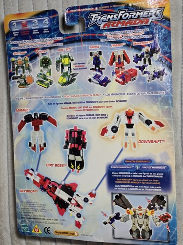 Transformers Armada Road Assault Mini Con Team SKYBOOM SHIELD - Picture 2 of 2