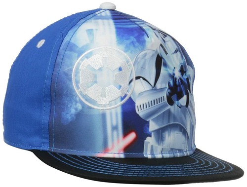 Star Wars Boys' Kids' Youth Storm Trooper Snapback Hat Cap