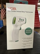 Mobi Non Contact Thermometer Digital Infrared Body Forehead Baby/Adult Brand NEW