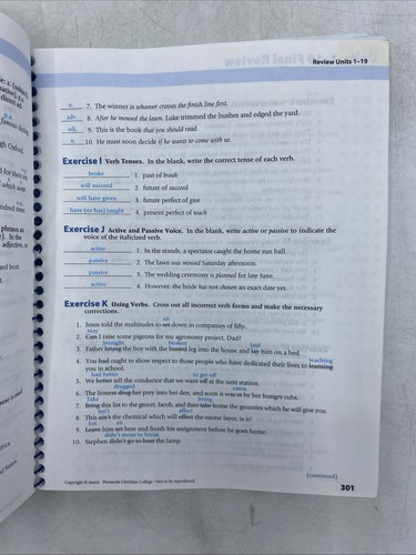ABEKA Grammar & Composition II Work-Text Fifth Edition - Picture 7 of 22