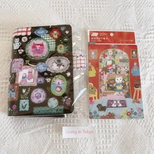 Hobonichi Techo A6 Cover Yumi Kitagishi Shiro Neko + Pencil Board Set Japan FS
