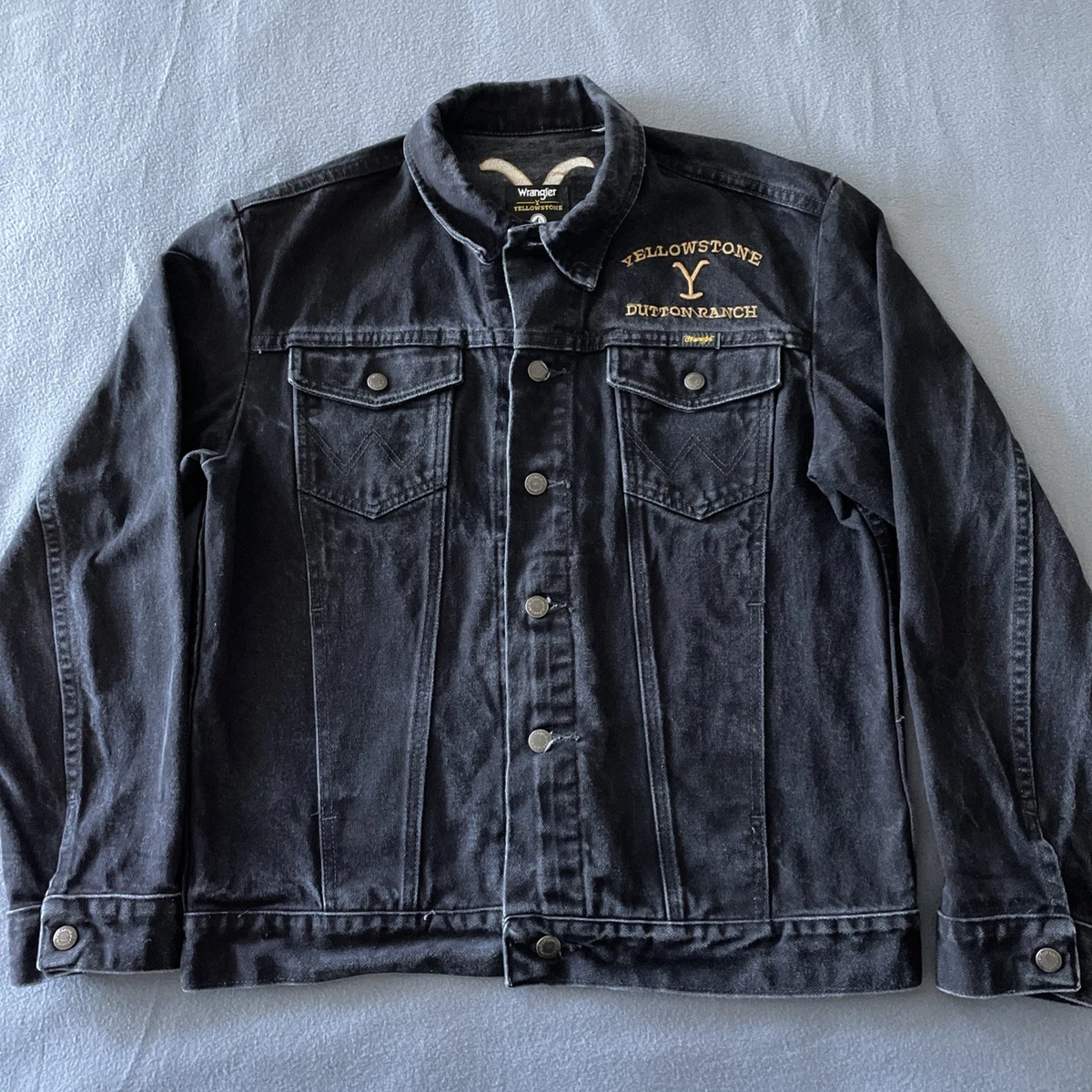 25+ Wrangler Denim Black Coats, Jackets & Vests for Men for sale
