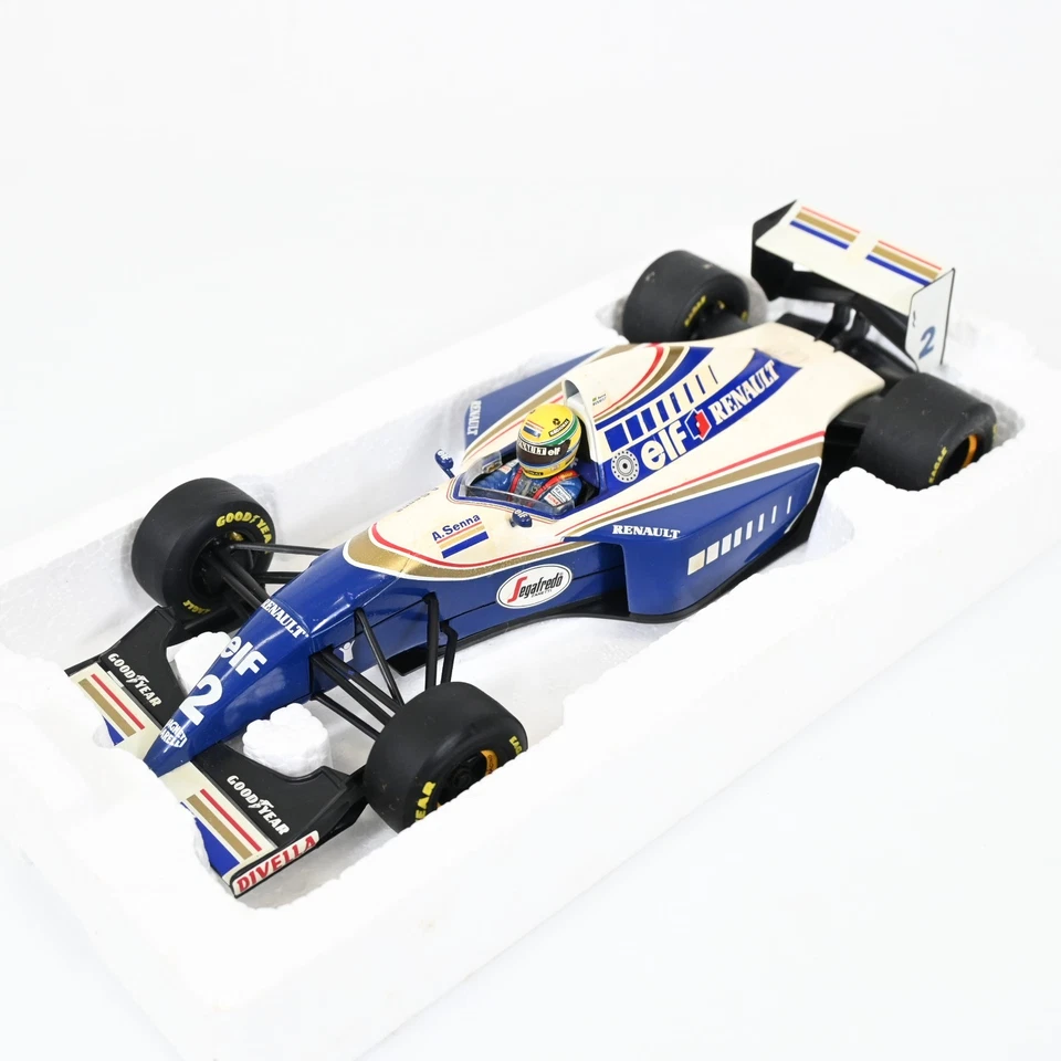 Minichamps Lang 1/18 Ayrton Senna Williams FW16 1994 F1 Diecast Model Car - Image 4 of 4