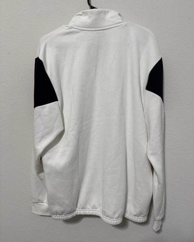 Puma Herren Rebel Viertelreißverschluss Fleece Sweatshirt ~ Large - Bild 5 von 8