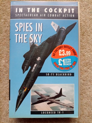 In the Cockpit Spies in the Sky (VHS)