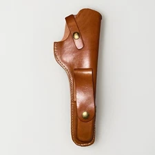 Western Style Leather Belt Holster with Clip Case In Original Packaging, Rare!