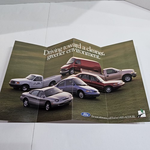 Ford Alternative Fuel Fahrzeug Präsentation Anleitung mit Folien Prospekte 1998 LESEN - Bild 23 von 24